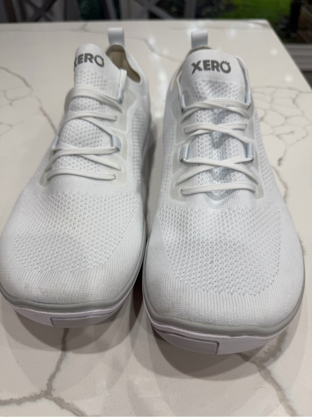 Xero Shoes Nexus Knit Men’s White Barefoot Zero Drop Sneakers